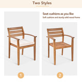GO 6-8 Person Outdoor Acacia Wood Dining Set