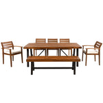 GO 6-8 Person Outdoor Acacia Wood Dining Set