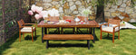GO 6-8 Person Outdoor Acacia Wood Dining Set