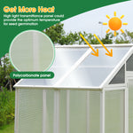 Wooden Walk-In Greenhouse 76''x48''x86''
