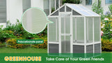 Wooden Walk-In Greenhouse 76''x48''x86''